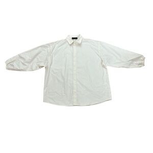 Fear of God Essentials Button Down Shirt 'Cloud Dancer' Size M